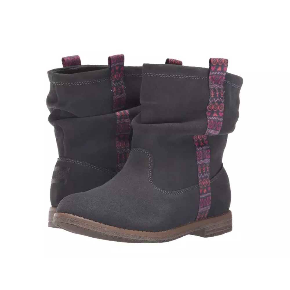 New! TOMS Women Castlerock Laurel Burnished Grey Suede Boot!  Size 5